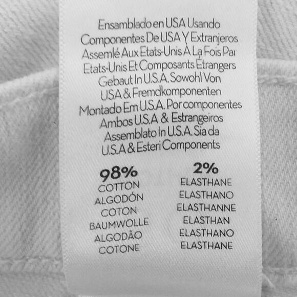 Mother Superior Womens 30 The Hustler Patch Pocket Flood Jeans Act Natural - Picture 7 of 7